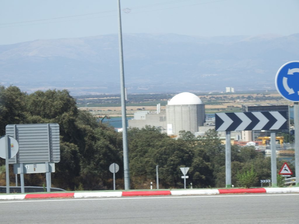 Central nuclear de Almaraz, en la provincia de Cáceres