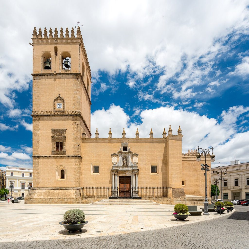 Fachada de la Catedral de Badajoz