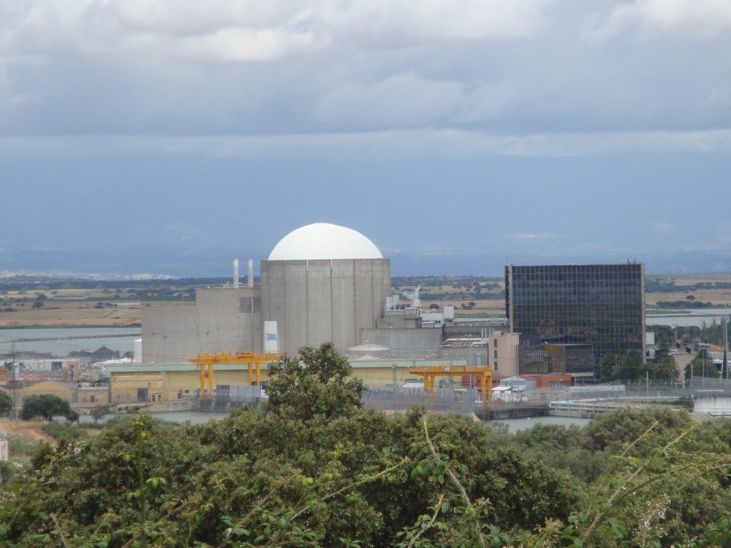 Central nuclear de Almaraz, en Cáceres